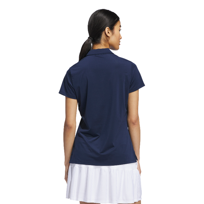 adidas Ultimate Solid Short Sleeve Ladies Golf Polo