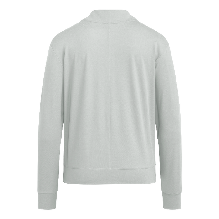 adidas ultimate 1/4 Zip Ladies Golf Pullover - Silver