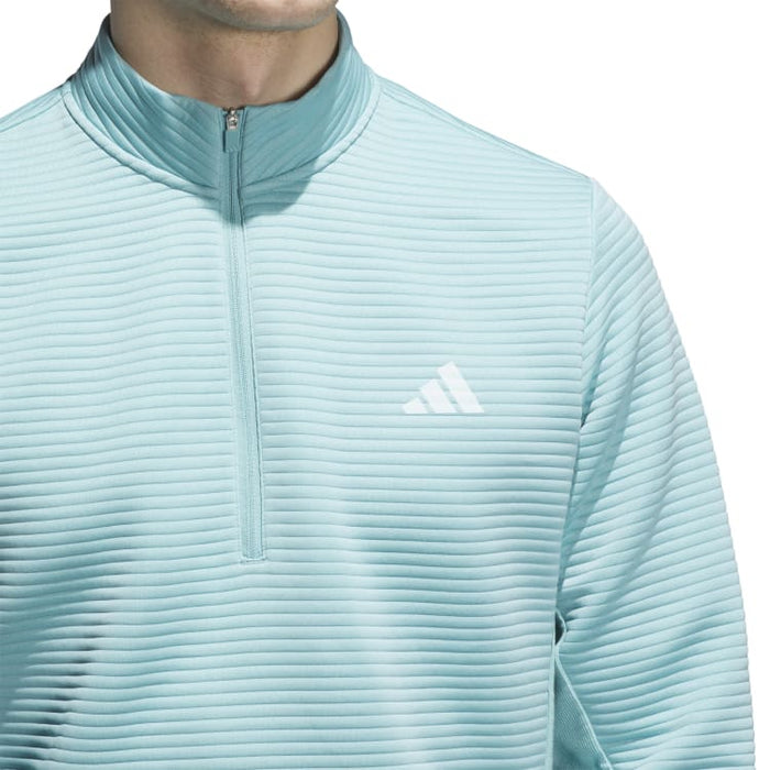 adidas Ultimate365 DWR Textured Golf 1/4 Zip Pullover
