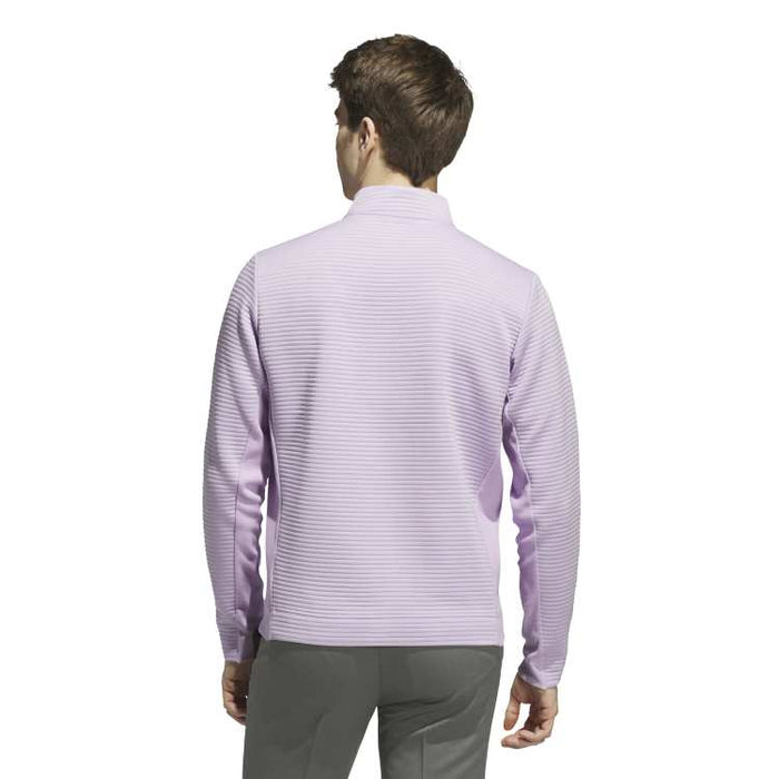 adidas Ultimate365 DWR Textured 1/4 Zip Golf Pullover