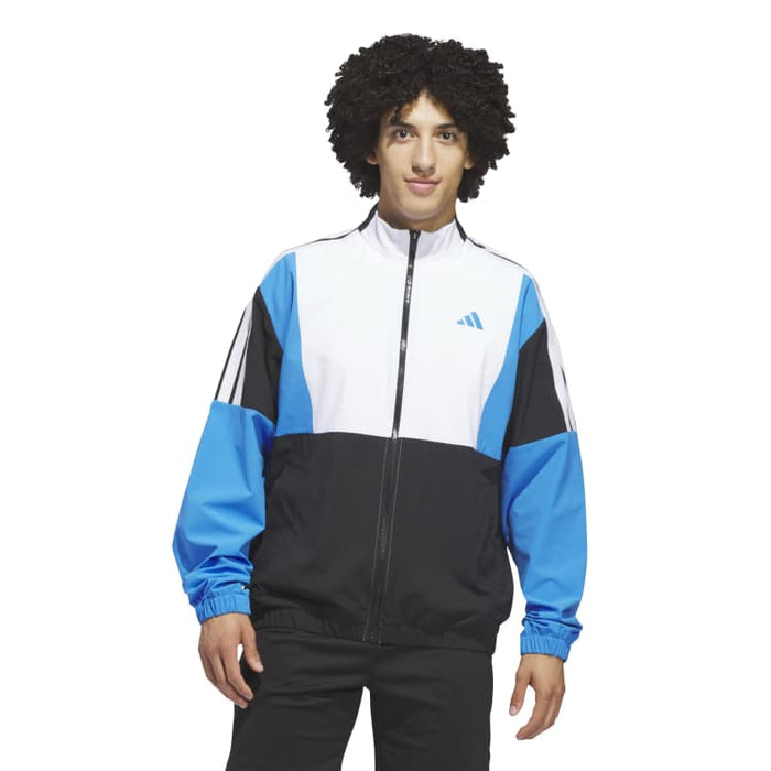 adidas Beyond Twistweave Full Zip Windbreaker Golf Jacket