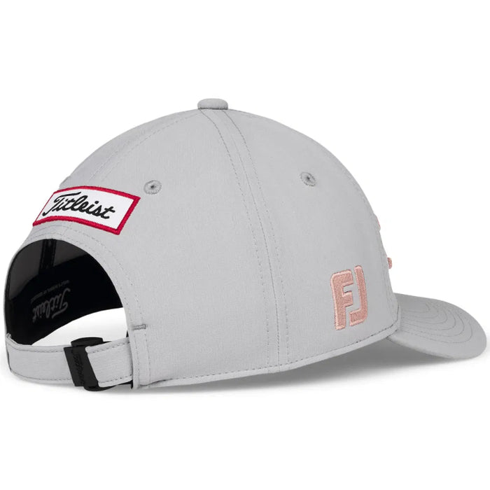 Titleist Junior Tour Performance Golf Cap - Grey/Pink