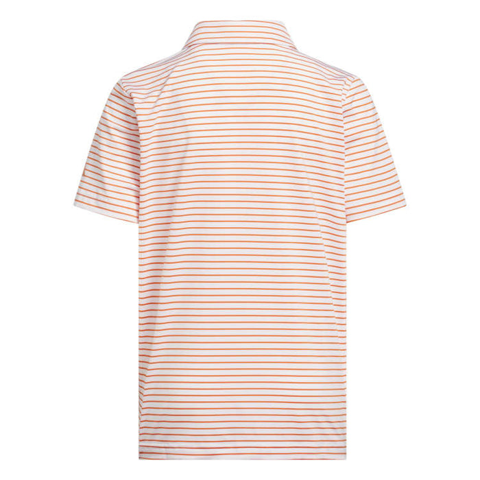 adidas Junior Striped Golf Polo