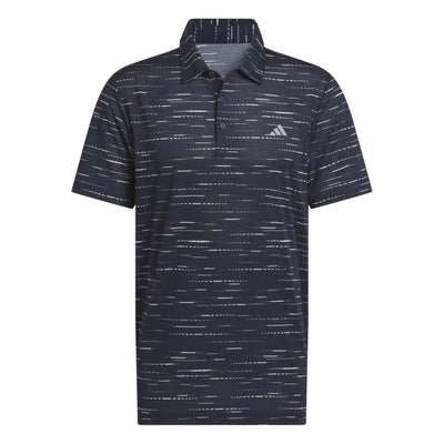 adidas Ultimate365 Mesh Print Golf Polo Shirt