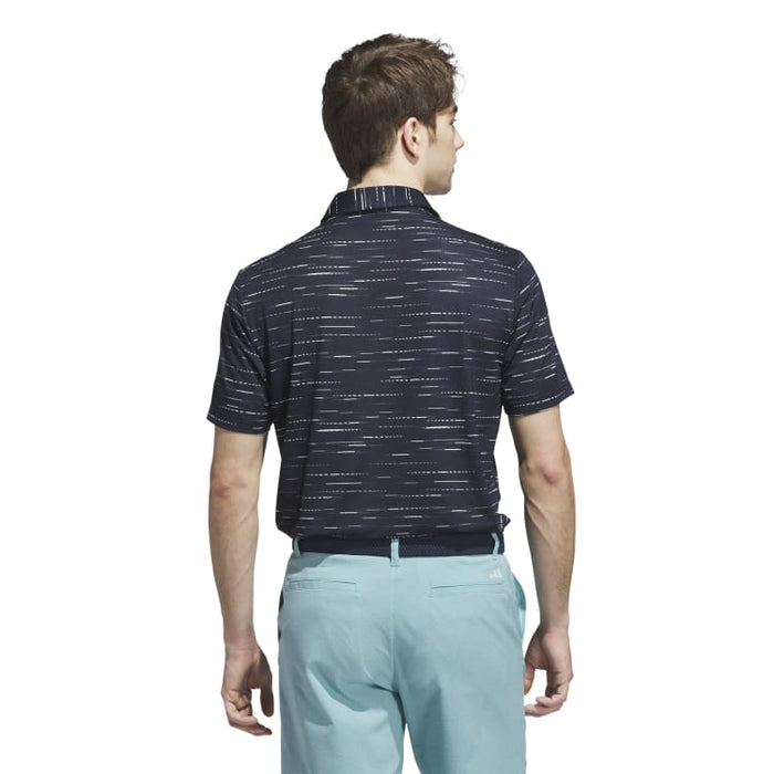 adidas Ultimate365 Mesh Print Golf Polo Shirt