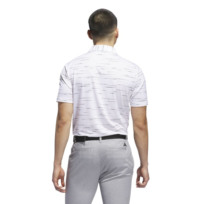adidas Ultimate365 Mesh Print Golf Polo Shirt
