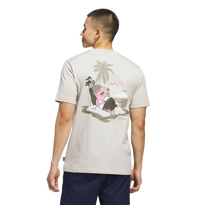 adidas Golf Chip In Paradise Graphic T-Shirt