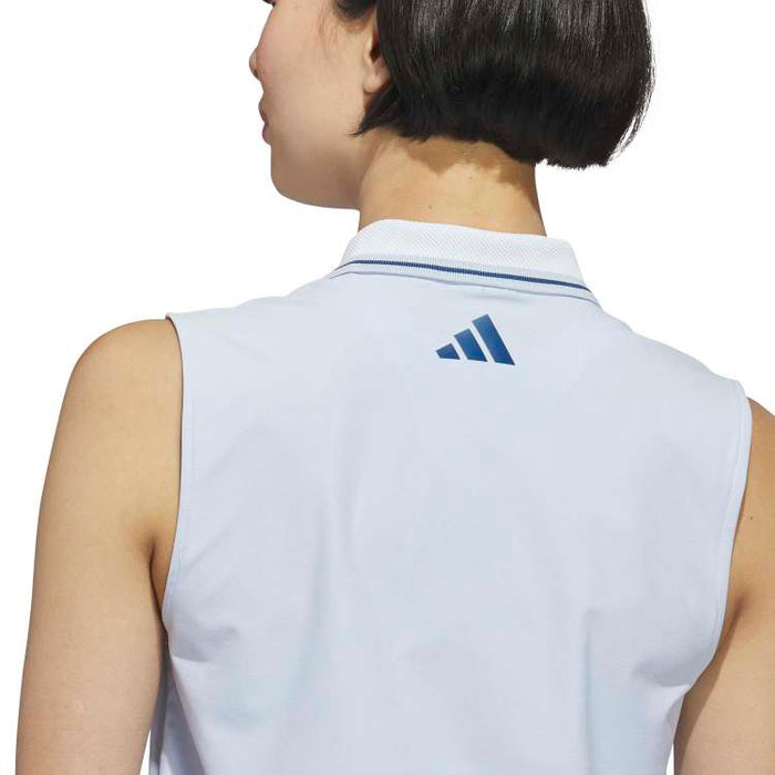 adidas Beyond The Course Twistknit Sleeveless Golf Polo
