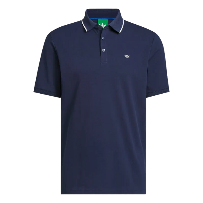 Adidas Originals Twistknit Trefoil Golf Polo Shirt