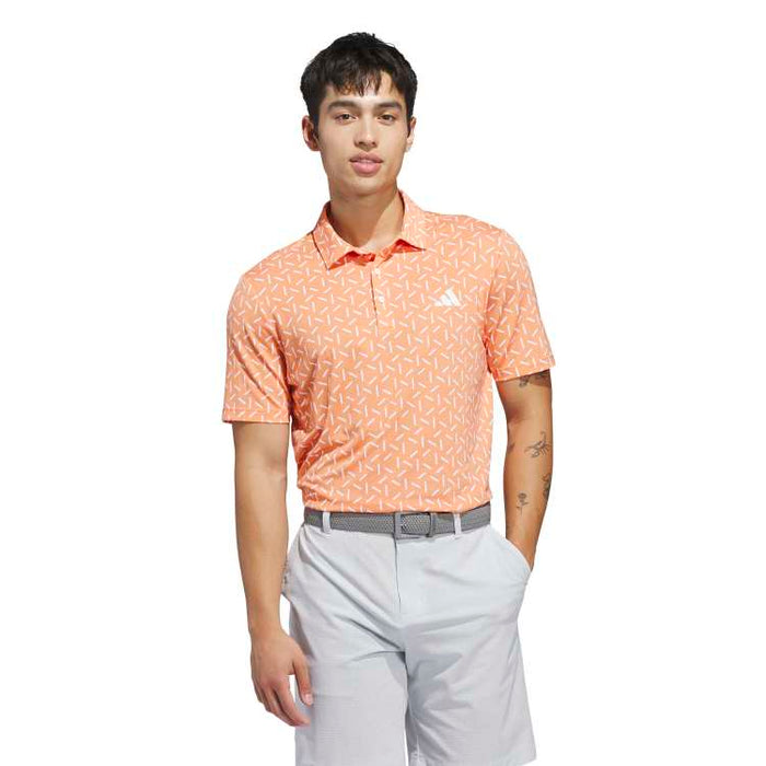 adidas Ultimate365 Mesh Print Climacool Golf Polo