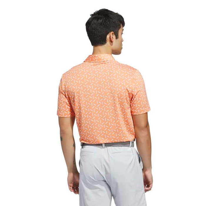 adidas Ultimate365 Mesh Print Climacool Golf Polo