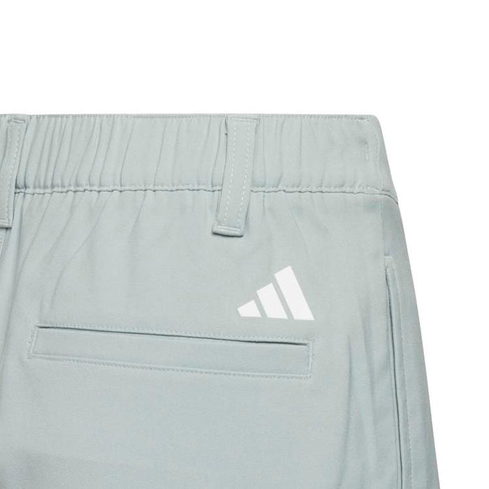 adidas Junior Ulitmate365 adjustable Golf Shorts - Wonder Sage Logo View 