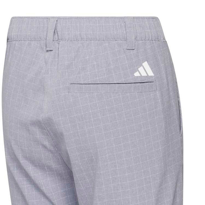 adidas Junior Printed Twist Weave Golf Shorts