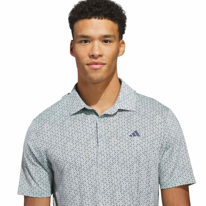 adidas Ultimate365 Mesh Tango Print Climacool Golf Polo