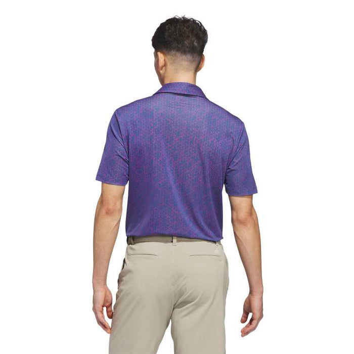 adidas Ultimate365 Mesh Tango Print Climacool Golf Polo
