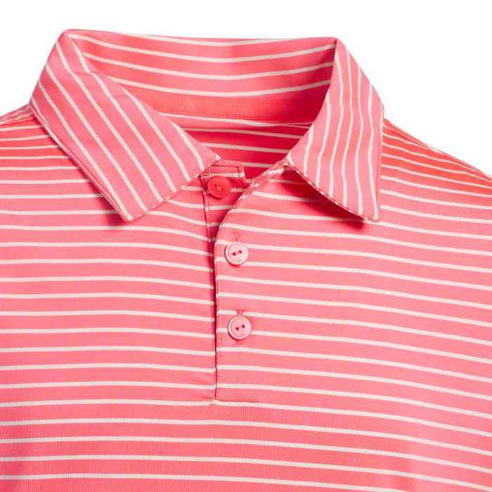adidas Junior Climacool Stripped Golf Polo