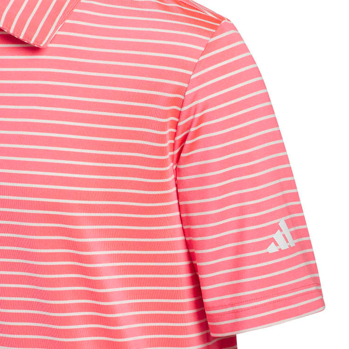 adidas Junior Climacool Stripped Golf Polo