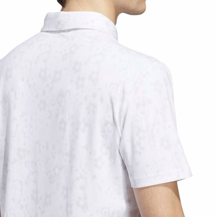adidas Ultimate 365+ Climacool Butterspun Mighty Blossom Print Golf Polo