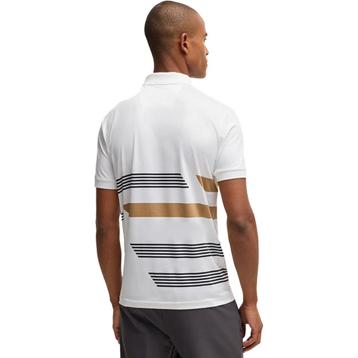 BOSS  Paddy Striped Golf Polo Shirt