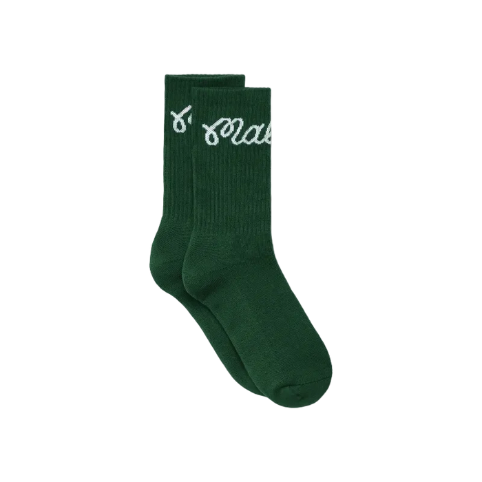 Malbon Bon Script Golf Sock