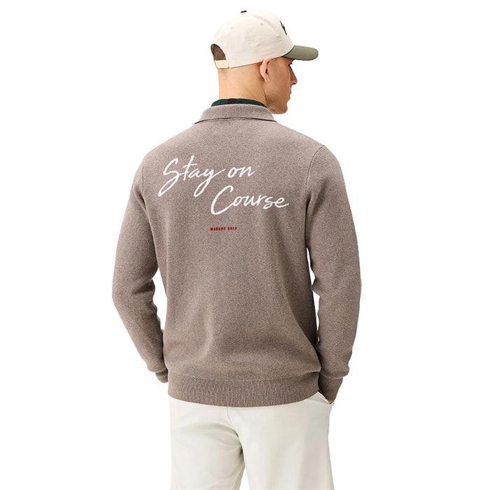 Macade Cashmere Blend Knit Golf Polo