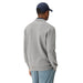 Macade Club Knit Golf Polo - Grey Back View