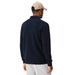 Macade Club Knit Golf Polo - Navy Back View