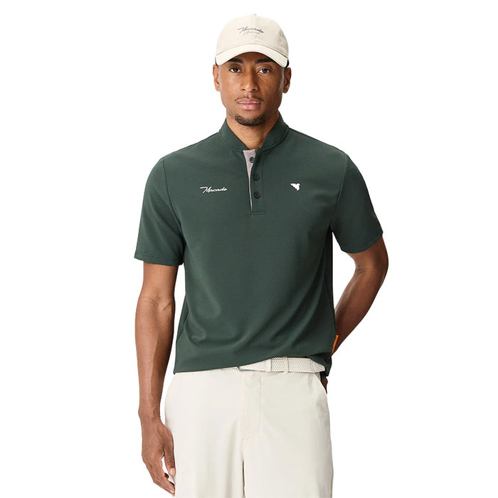 Macade Heath Bomber Golf Polo - Green