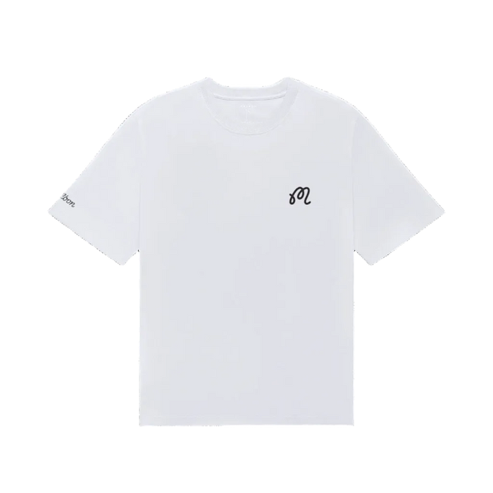 Malbon Bermuda Golf T-Shirt - White 