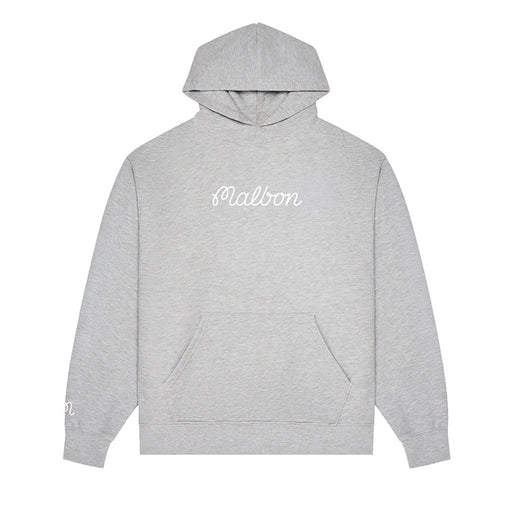 Malbon Fesque Golf Hoodie - Heather Grey 