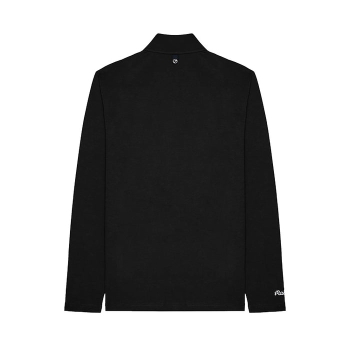 Malbon Flyer Golf Pullover - Black Back Detailed