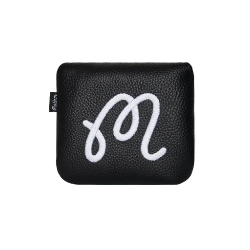 Malbon Mallet Golf Putter Headcover - Black 