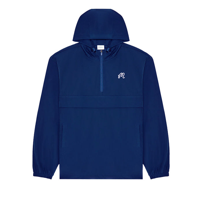 Malbon Ridge Anorak Golf Pullover - Navy  