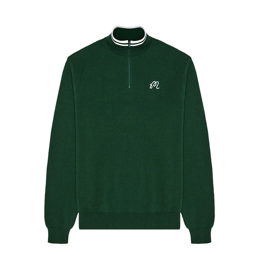 Malbon Sorrel Golf Pullover - Forest Front View