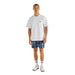 Malbon Vista Repair Golf T-Shirt - White Front View