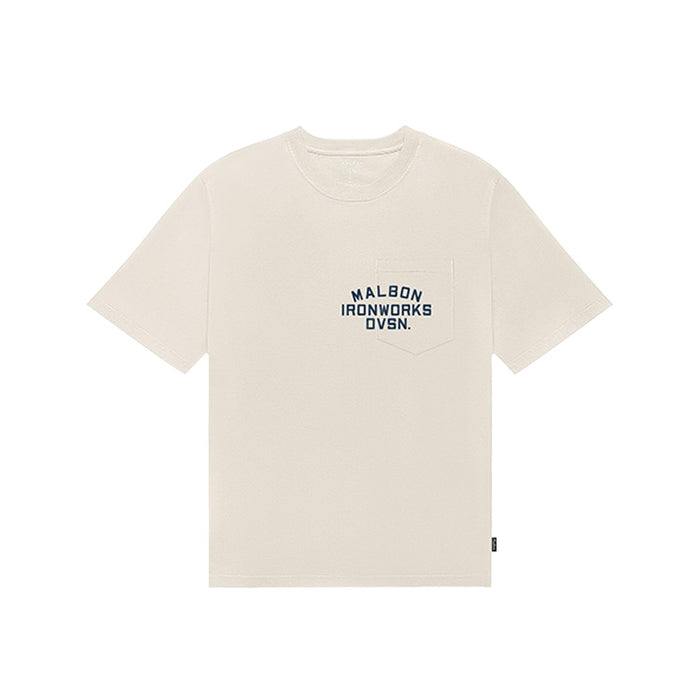 Malbon Vista Ironworks Tee - Ivory