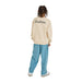 Malbon Junior Cooper Bucket Golf Pullover - Off White Back View