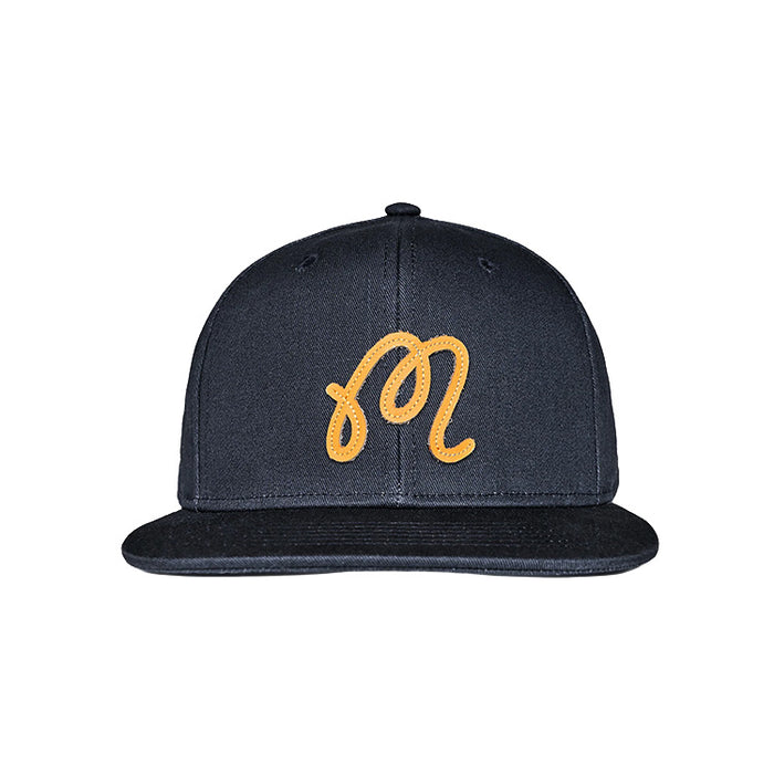 Malbon M Script Golf Snapback