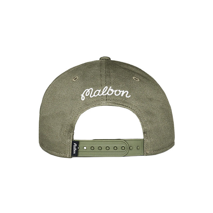Malbon M Script Golf Snapback