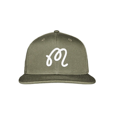 Malbon M Script Golf Snapback
