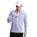 Nike Velocity Men's Therma-FIT 1/2-Zip Golf Pullover - Purple Fade/Black
