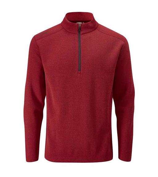 PING Ramsey 1/2 Zip Golf Pullover - Rich Red