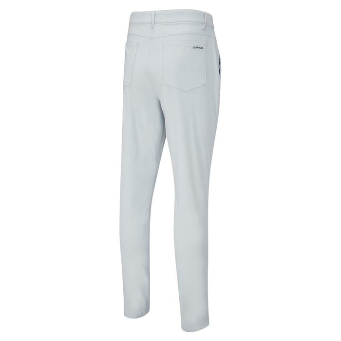 PING Tour Golf Trousers - Pearl Grey Back View