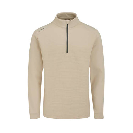PING Reg 1/4 Zip Golf Pullover - Chalk 