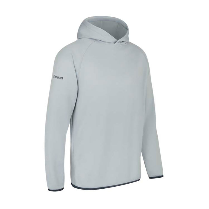 PING Saul Golf Hoodie - Silver Side View