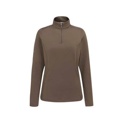 PING Ladies Aveline 1/4 Zip Golf Pullover - Coffee 
