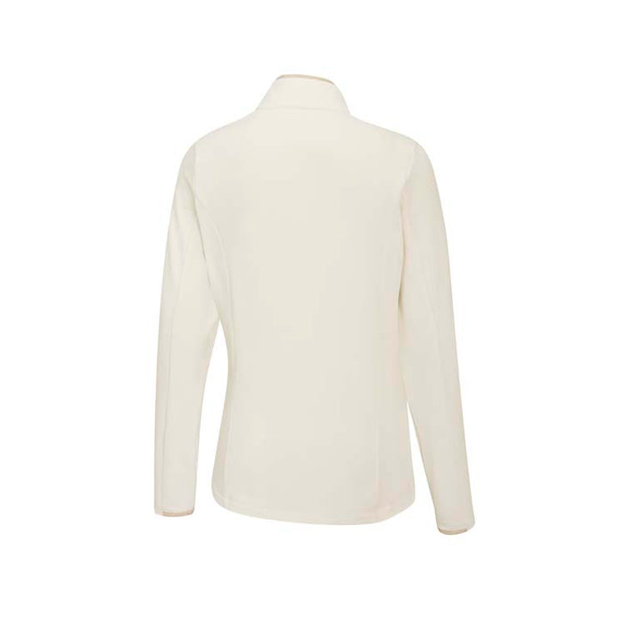 PING Ladies Abigale 1/4 Zip Golf Pullover - Egret Back View