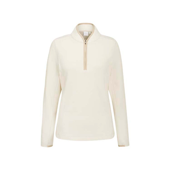 PING Ladies Abigale 1/4 Zip Golf Pullover - Egret 