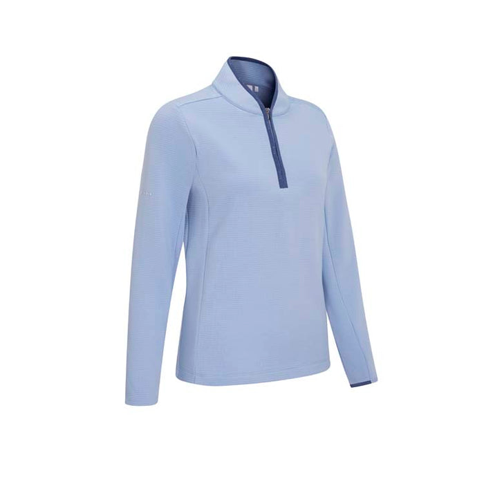 PING Ladies Abigale 1/4 Zip Golf Pullover - Viola Side View