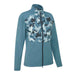 PING Ladies Clare Golf Jacket - Blue Fusion/Navy Multi Side View 